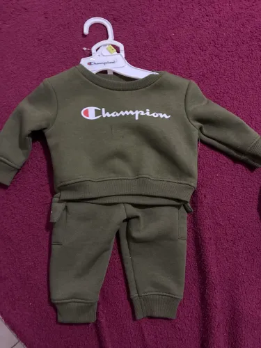 Conjunto de moletom infantil da champion
