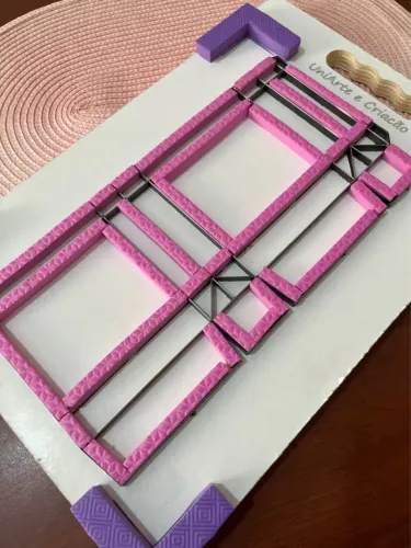FACA DE CORTE E VINCO SACOLA JÓIAS 10X10X4