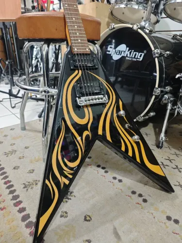 Guitarra Flying V B C Rich Signature Kerry King Slayer