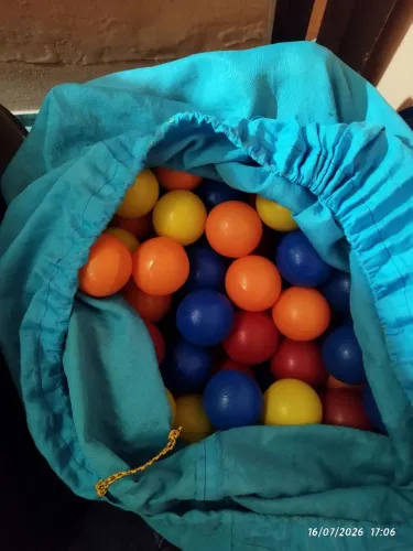 Bolinhas para piscina infantil