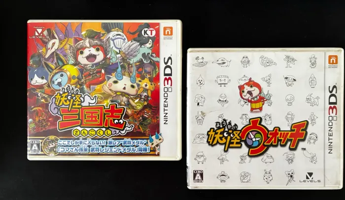 2 jogos Yo-kai Sangokushi e Yo-kai Watch para Nintendo 3ds