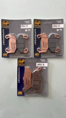 Pastilhas para bmw gs 1300 normal e adventure (dianteira e traseira)
