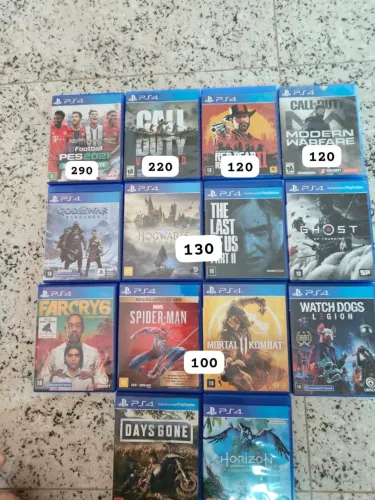 Jogos ps4 ps5 so venda passo cartão
