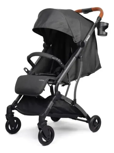 Aluguel Carrinho de Bebê Lucca Infanti Preto - Compacto e Viagem