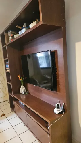 Rack Estante em Marcenaria Nichos Painel