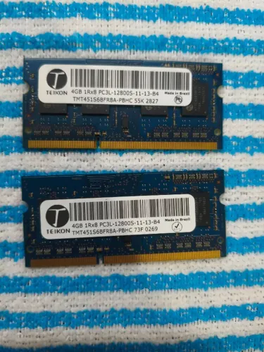 Kit 8GB (2x4GB) DDR3L 1600MHz para Notebook Teikon