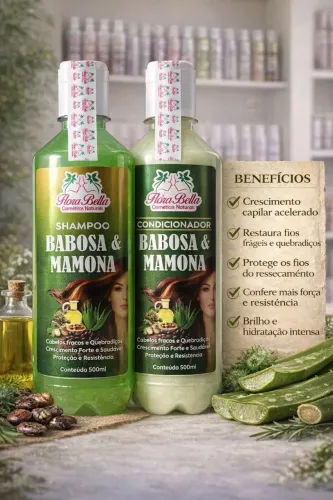 Kit Capilar De Babosa