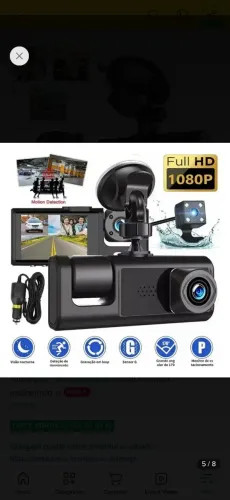 Camera de segurança para carro