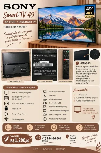 Televisão Sony