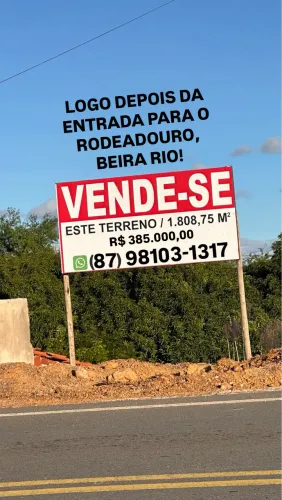 Petrolina Vendo Terreno Beira-Rio 