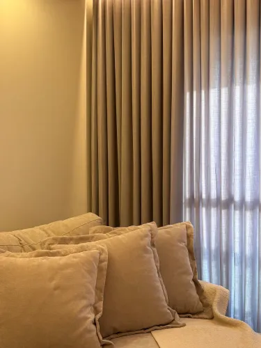 ? Cortinas de tecido sob medidas ?