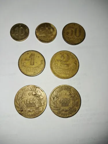 Moedas Antigas do Brasil