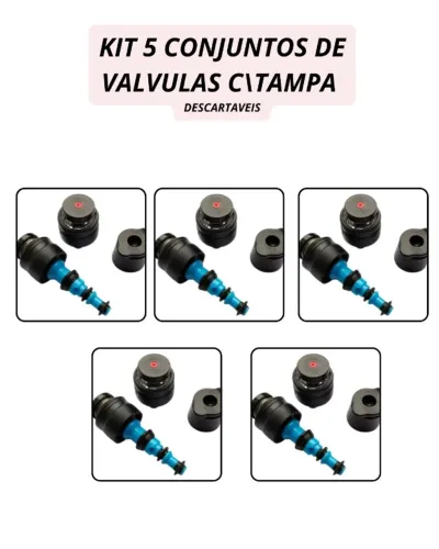 Conjunto Válvula Olympus 140/150/160/170/180/190 - Uso Único