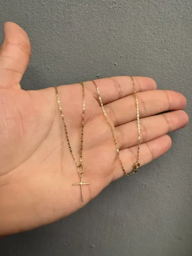 Cordão ouro 18
