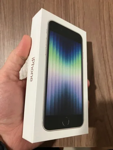 Iphone se 3 geração 64gb lacrado branco
