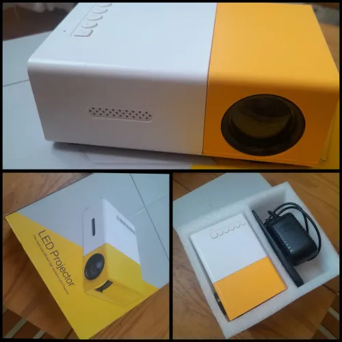Projetor - HDMI, P2, MicroSD simples
