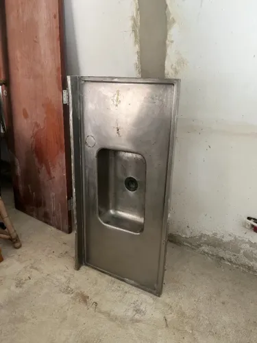 Pia Industrial Inox Grande - Para Reforma/Reaproveitamento