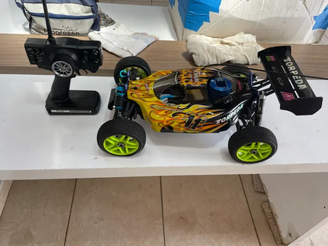 CARRINHO DE CONTROLE REMOTO RC HIMOTO TORPEDA