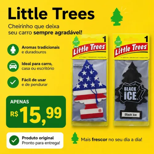 Aromatizante little três ORIGINAL
