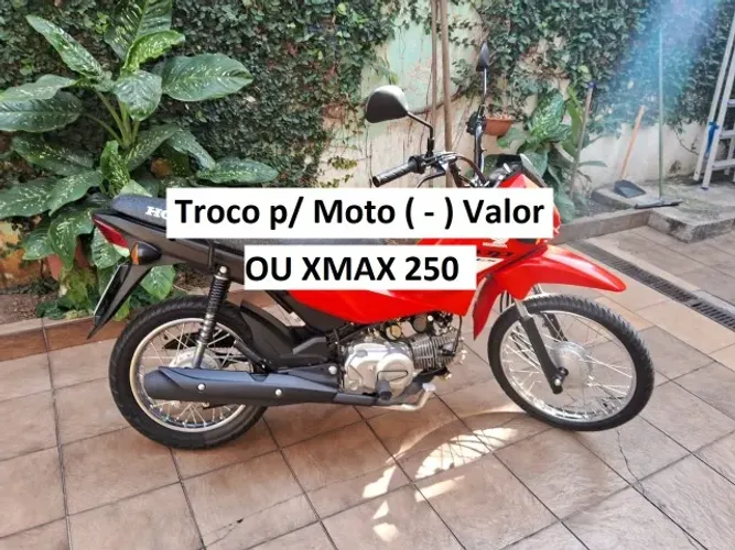 Pop 110i Es ano- 26 / 26 ú.dono Troco p/ moto ( - ) ou Xmax 250 Zap. 98687.7951