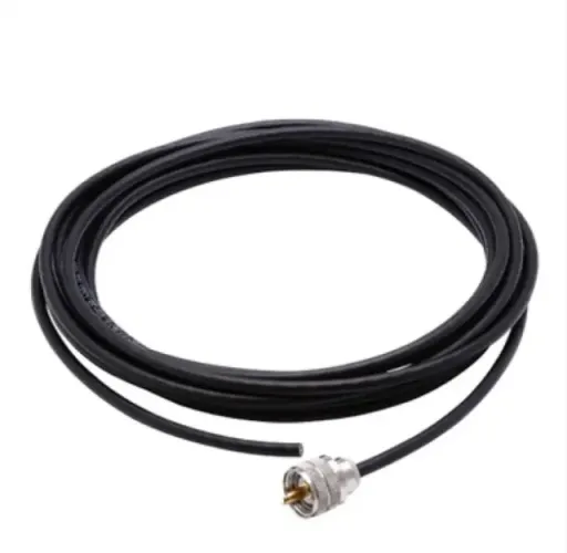 Cabo Antena Radio Px py Rg-58 5,5m Conector Macho Uhf