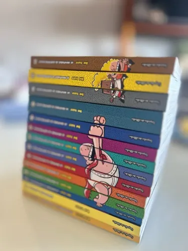 Coleção Livros Capitão Cueca