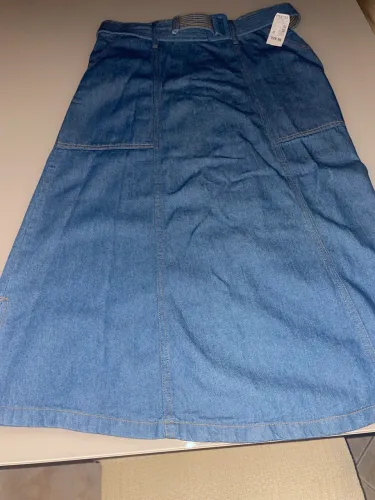 Saia jeans nova com etiqueta