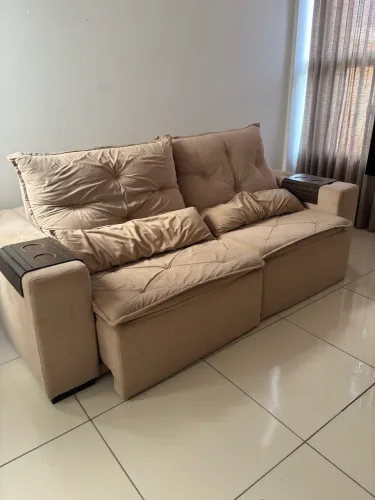 Sofá cama com 4 lugares