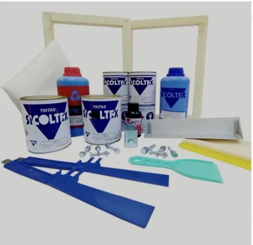 Kit completo de serigrafia silk screen