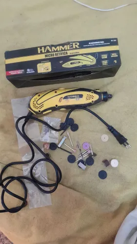 Microretifica Hammer ideal para artesanato, esculturas, bricokagem