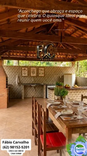 Um Paraíso que todos sonham. Casa de alto padrão com Rio dentro do condomínio.