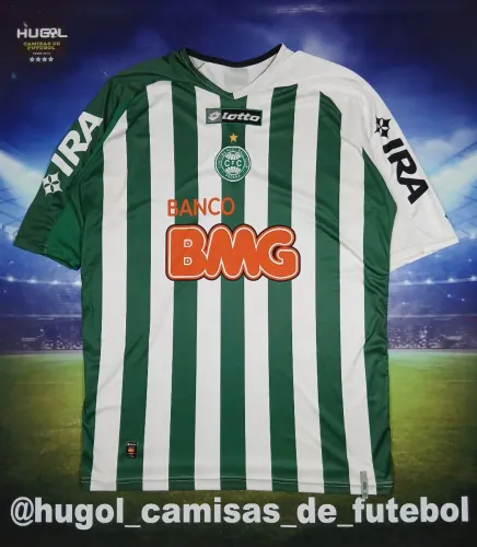 Camisa do Coritiba 2010 Lotto S/N Tamanho GG 