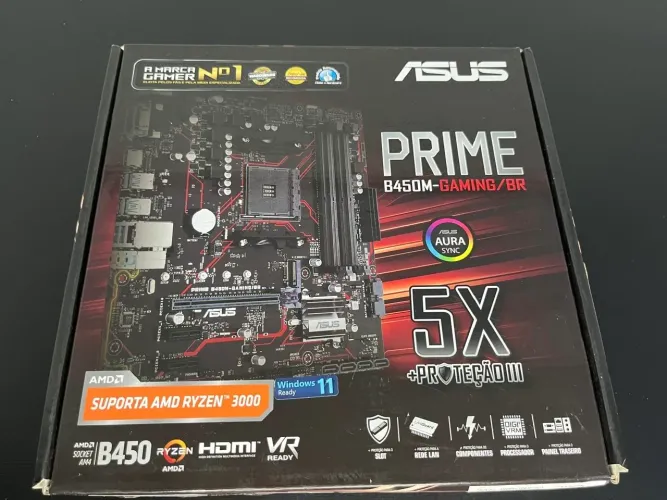 Placa Mãe Gigabyte B450M GAMING