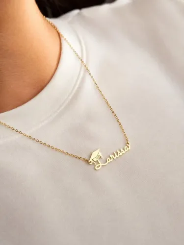Colar personalizado c/nome para formatura