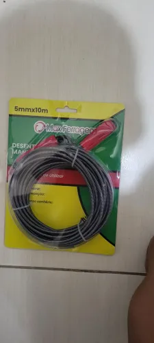 Desentupir manual de aco inox 10m flexível espaçadas em mola