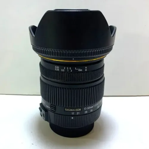 Lente Sigma for Nikon 17-50mm 2.8 DC (Semi)