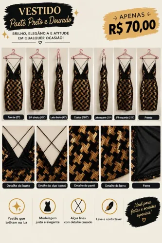 Vestido de festa elegante 