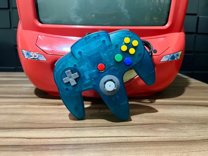 Controle original sabor Anis Nintendo 64