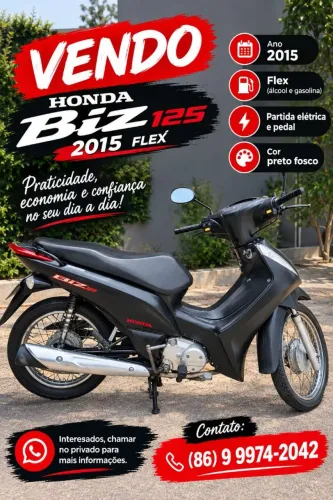 Vende-se biz Honda