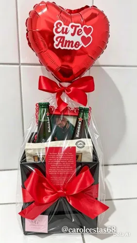 Cestas para presentear no dia dos namorados 