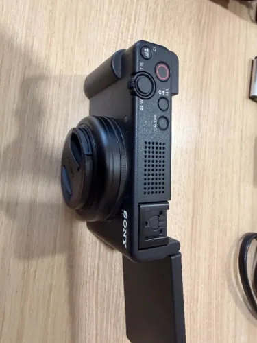 Camera Sony ZV-1 na caixa completa