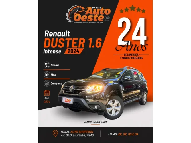 Renault Duster Intense 1.6 16V Flex MEC 2024
