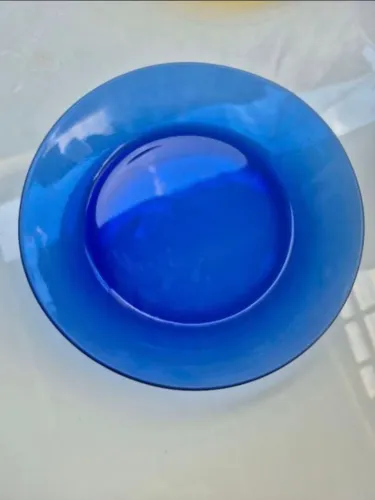 Prato fundo azul Duralex