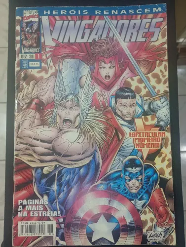 hq vingadores 98 edição 1