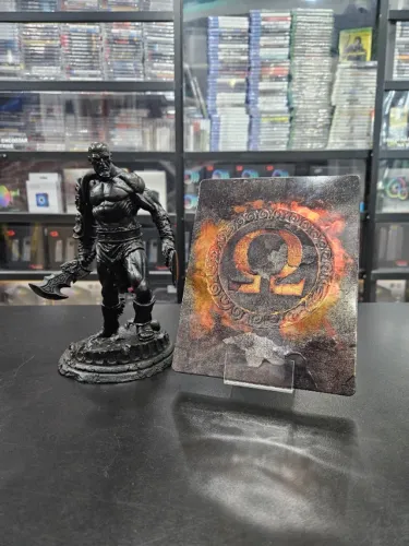 Jogo God of War Omega Collection Steel Book (jogo+estátua) para PS3