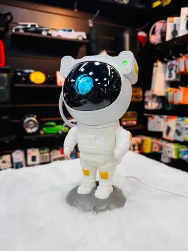 Astronauta Projetor Bluetooth