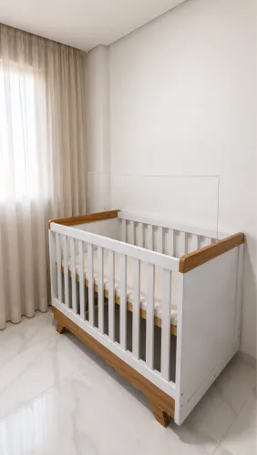 Berço Jolie Retrô 100% MDF - Nunca Usado | Estado de Novo