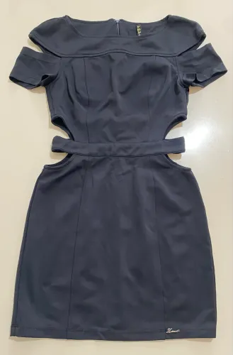 Vestido Zinco Preto  - Tamanho P