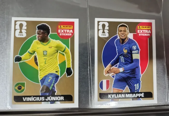 Vini Jr e Mbappe Gold