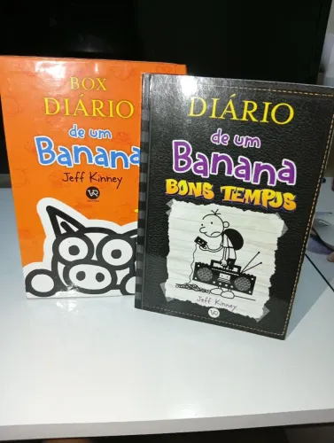 Box Diário de um Banana, contém 10 volumes ( 1 ao 10)